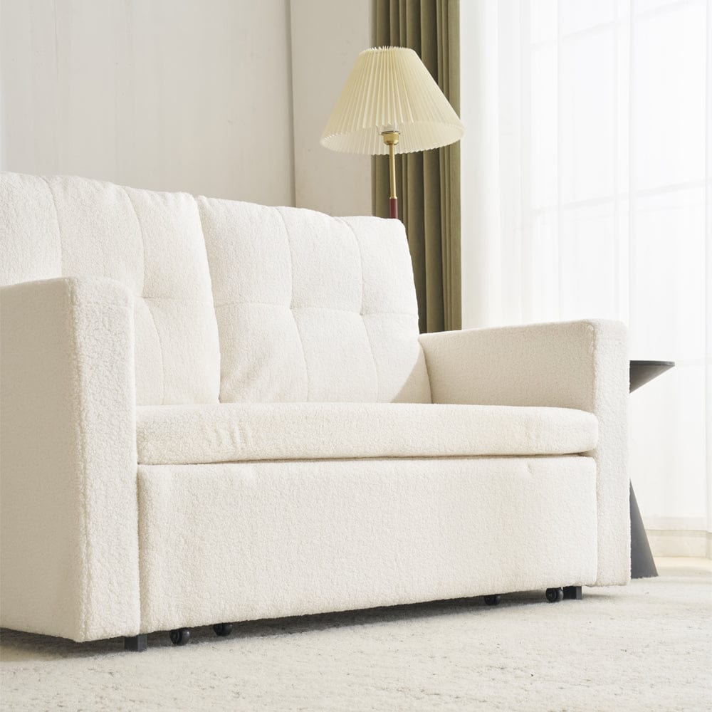 Avery 2 Seater Fold Out Upholstered Sofa Bed