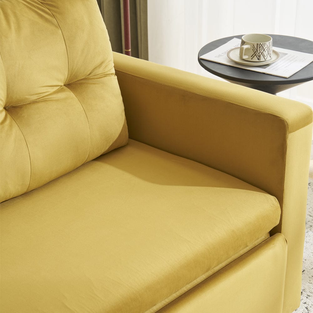 Avery 2 Seater Fold Out Upholstered Sofa Bed