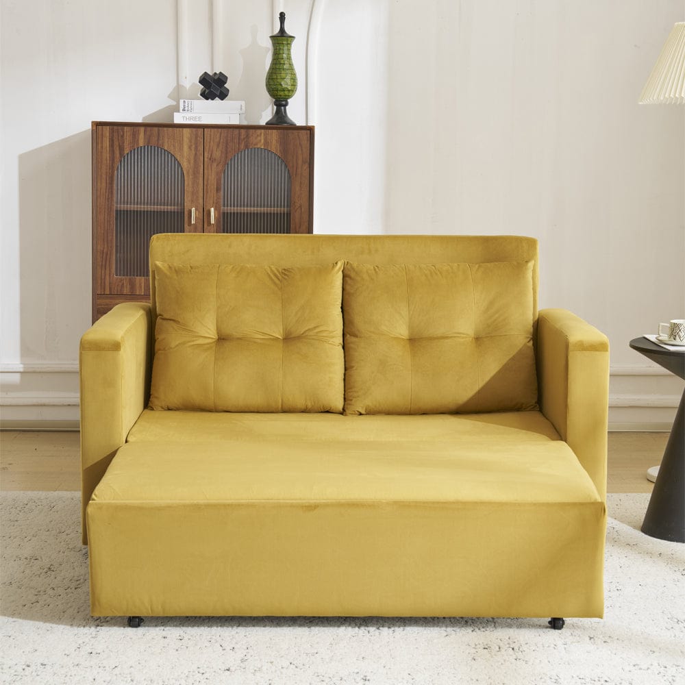 Avery 2 Seater Fold Out Upholstered Sofa Bed