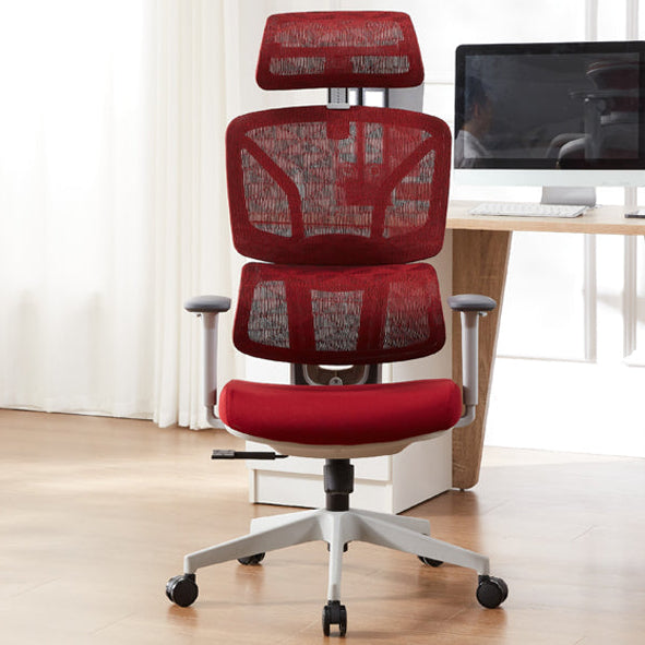 Essential Ergonomic Office Chair Swivel Computer Chair With Headrest