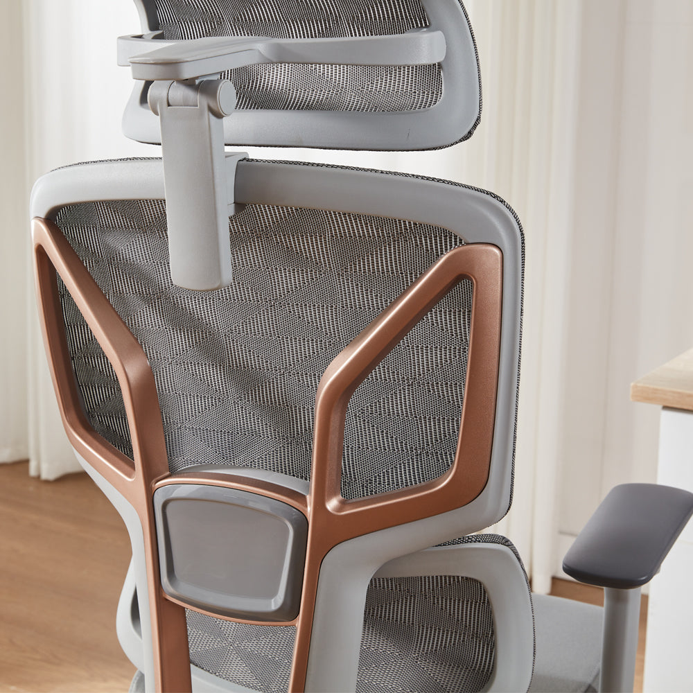 Essential Ergonomic Office Chair Swivel Computer Chair With Headrest