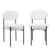 Set Of 2 Babhta Essie Cathaoirleach Bia Boucle Upholstered