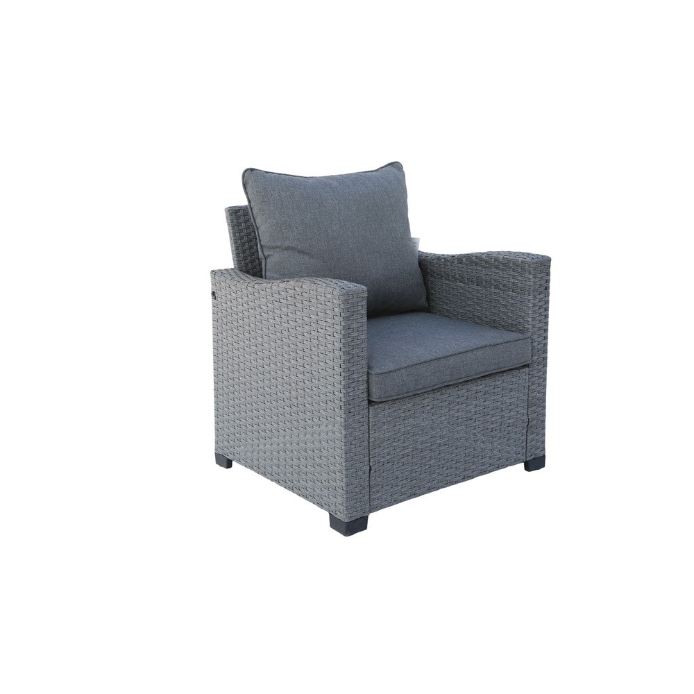 Galle Right Facing 9 Seater Garden Corner Sofa Dining Set With Parasol Hole And Foldable Side Tables