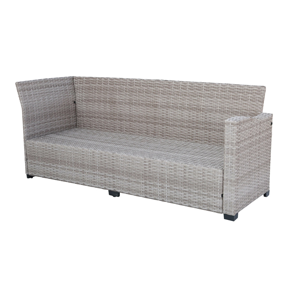Galle 9 Seater Rattan Garden Furniture With Fire Pit Sofa Set