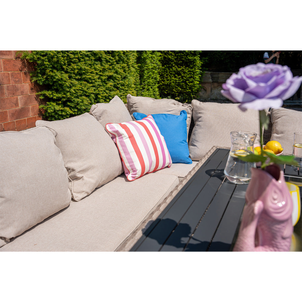 Galle 9 Seater Rattan Garden Furniture With Fire Pit Sofa Set