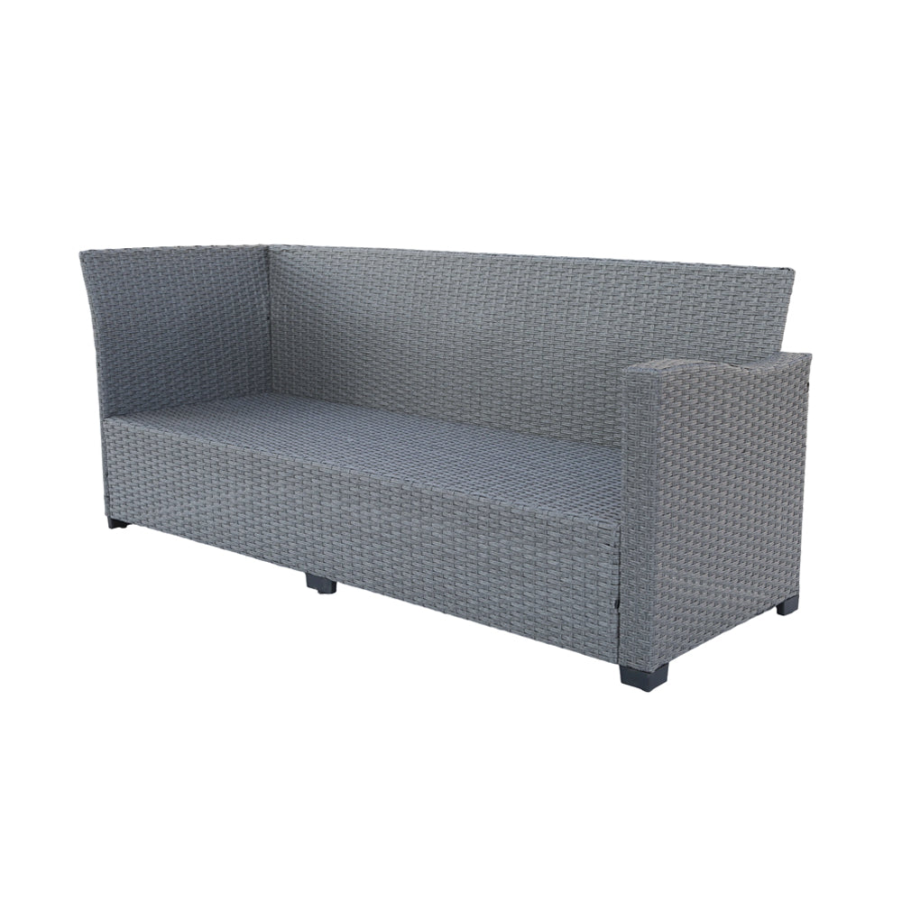 Galle 9 Seater Rattan Garden Furniture With Fire Pit Sofa Set