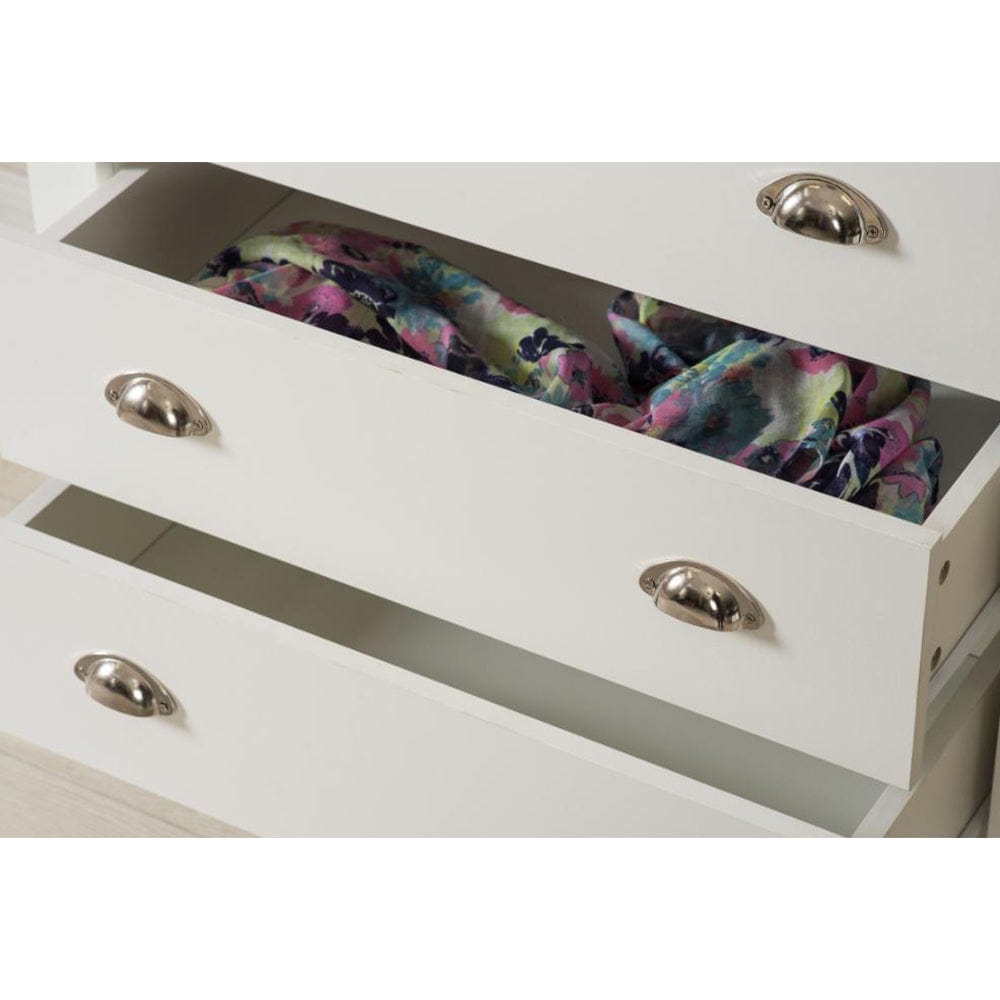 Heritage 4 Drawer Chest Bedroom Storage Cabinet