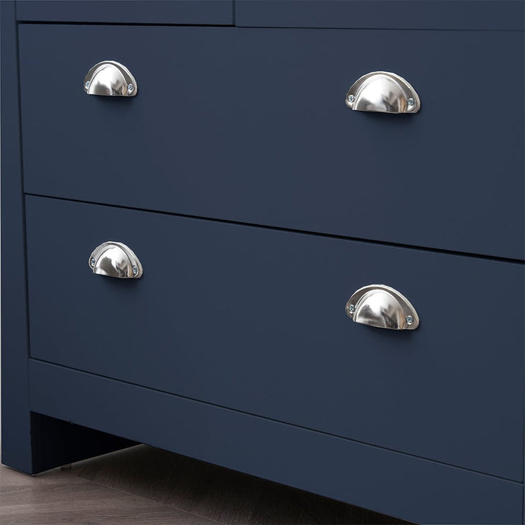 Heritage 2+2 Chest Of Drawers Storage Cabinet