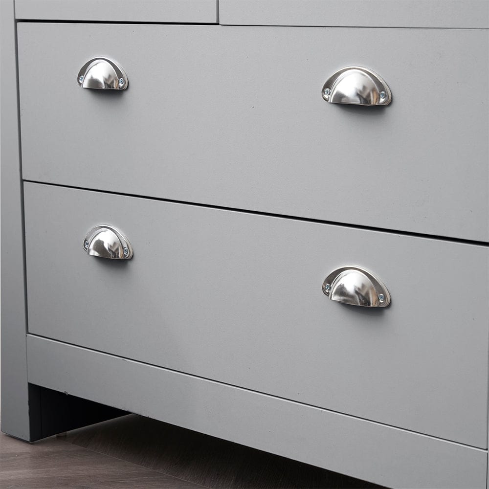 Heritage 2+2 Chest Of Drawers Storage Cabinet