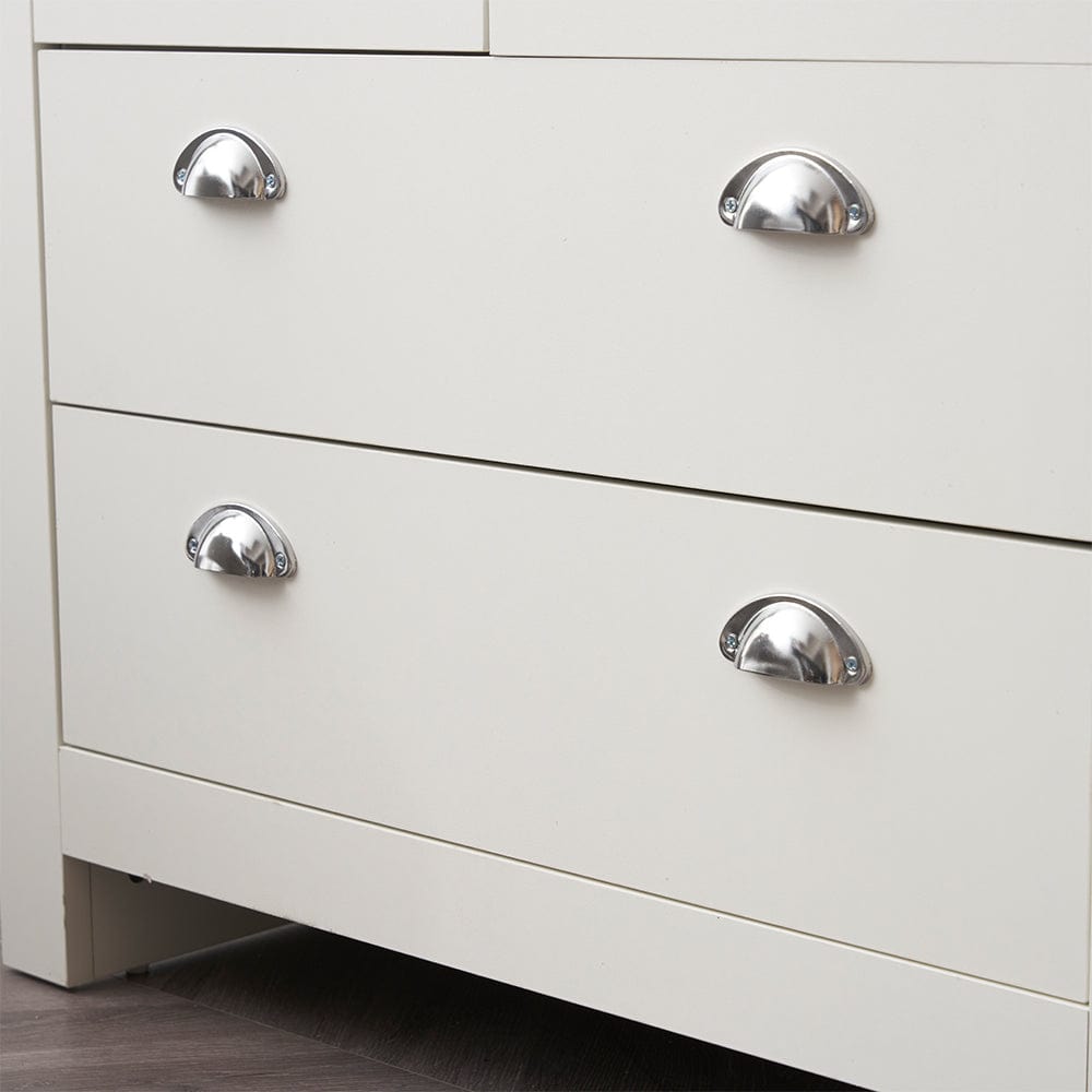 Heritage 2+2 Chest Of Drawers Storage Cabinet