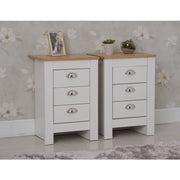 Heritage 4 Piece Bedroom Set Chests and Bedsides