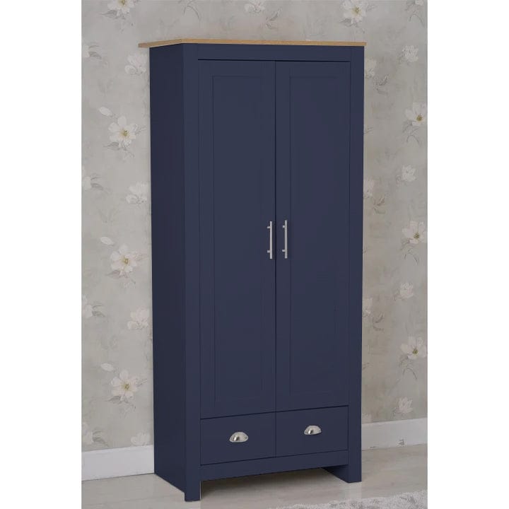 Heritage 2 Door 2 Drawer Wardrobe