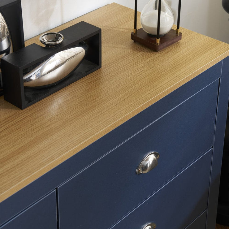 Heritage 6 Drawer Chest Bedroom Storage Cabinet