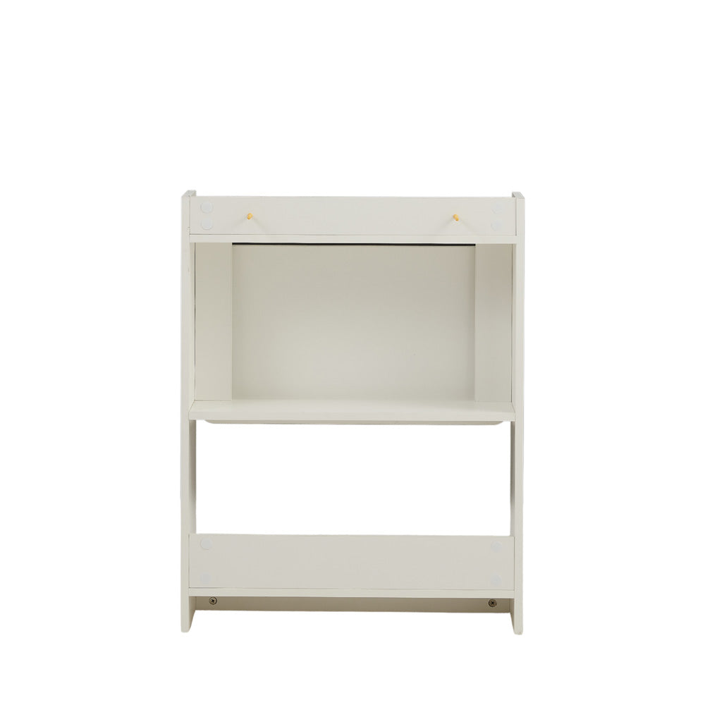 Heritage Modern White Foldable Side Desk Table