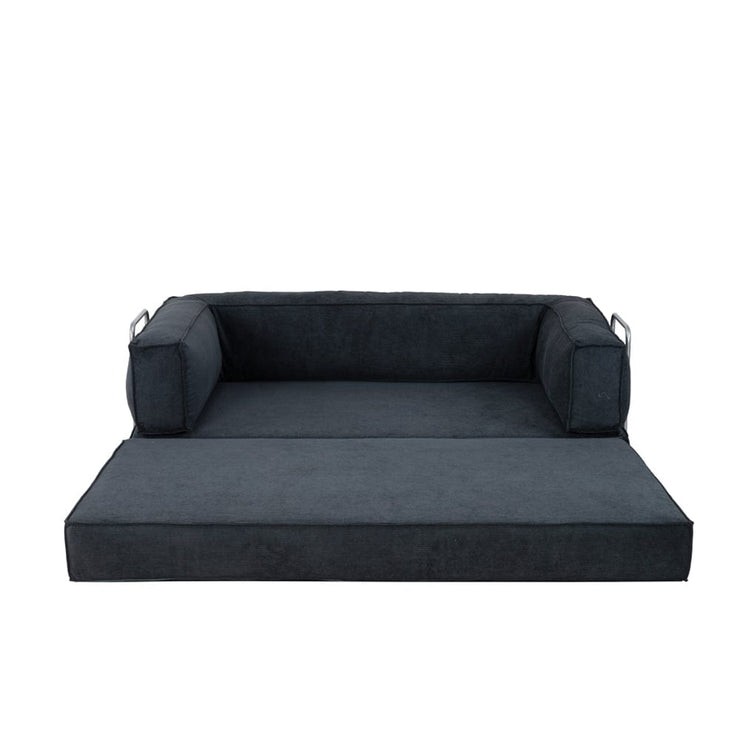 Hugspacee Corduroy Compressed Daybed Upholstered Lounge Sofa