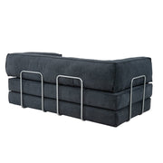 Hugspacee Corduroy Compressed Daybed Upholstered Lounge Sofa