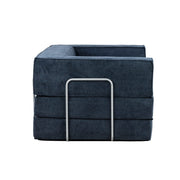 Hugspacee Velvet Compressed Daybed Upholstered Lounge Sofa