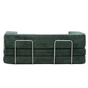 Hugspacee Velvet Compressed Daybed Upholstered Lounge Sofa