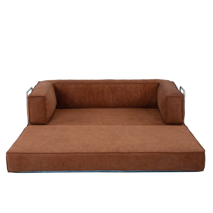 Hugspacee Corduroy Compressed Daybed Upholstered Lounge Sofa