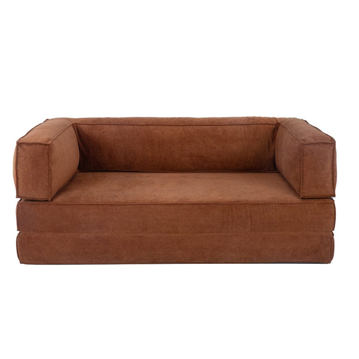 Hugspacee Corduroy Compressed Daybed Upholstered Lounge Sofa