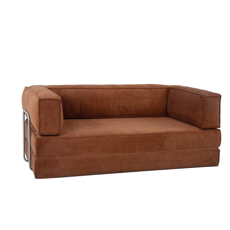 Hugspacee Corduroy Compressed Daybed Upholstered Lounge Sofa
