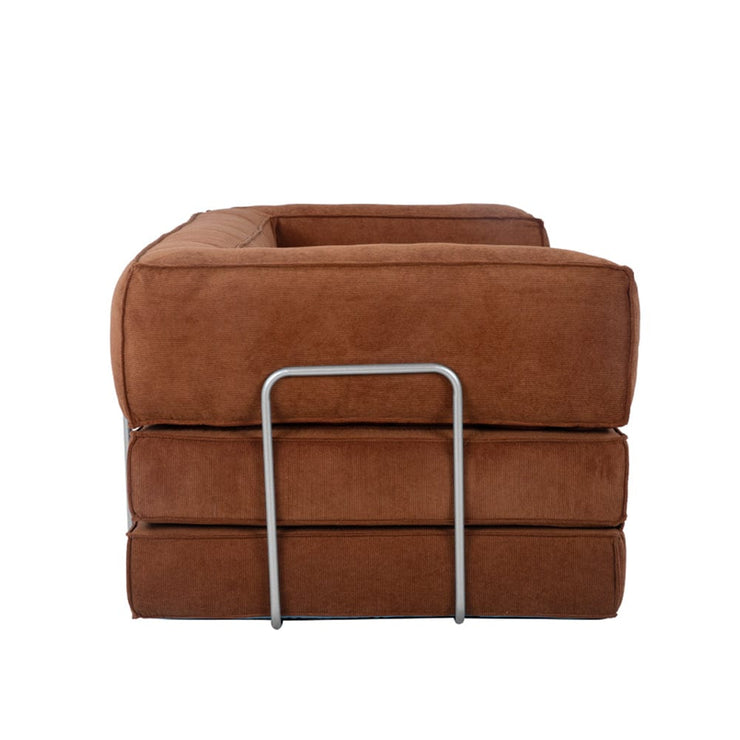 Hugspacee Corduroy Compressed Daybed Upholstered Lounge Sofa