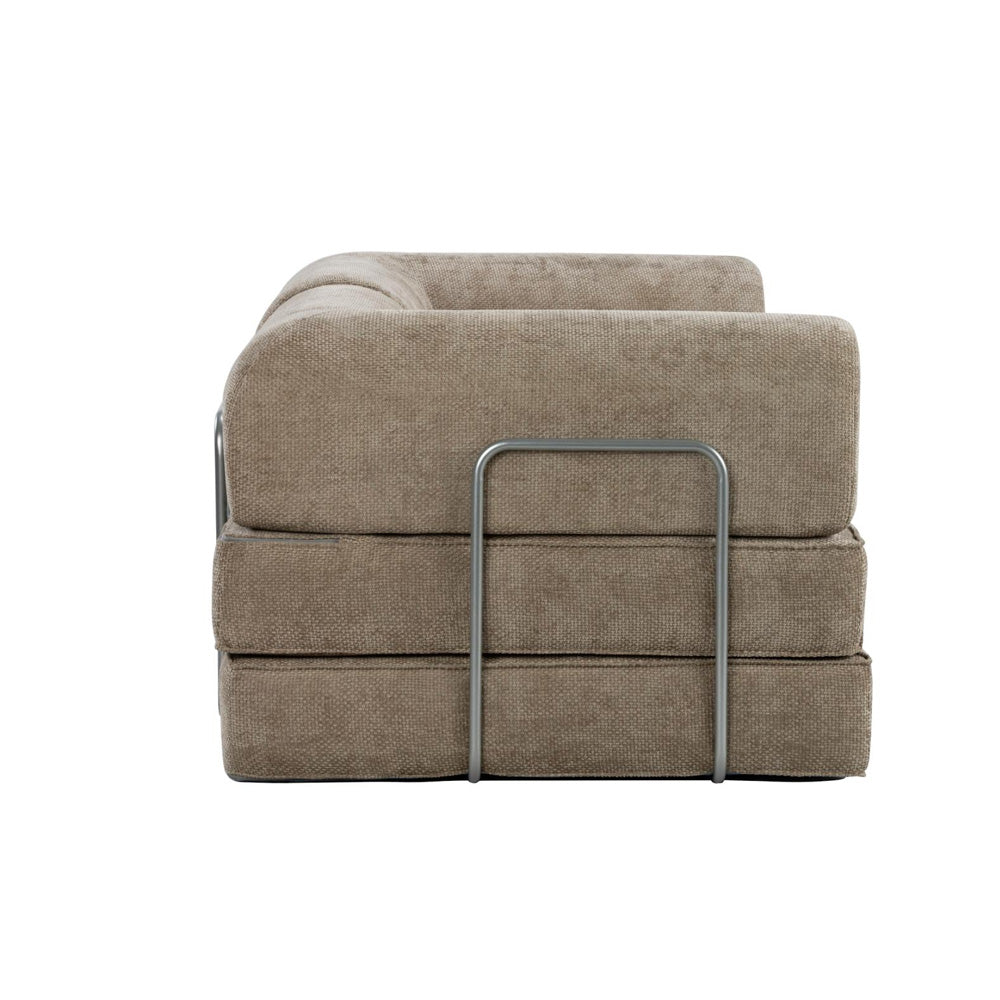 Hugspacee Velvet Compressed Daybed Large Lounge Sofa