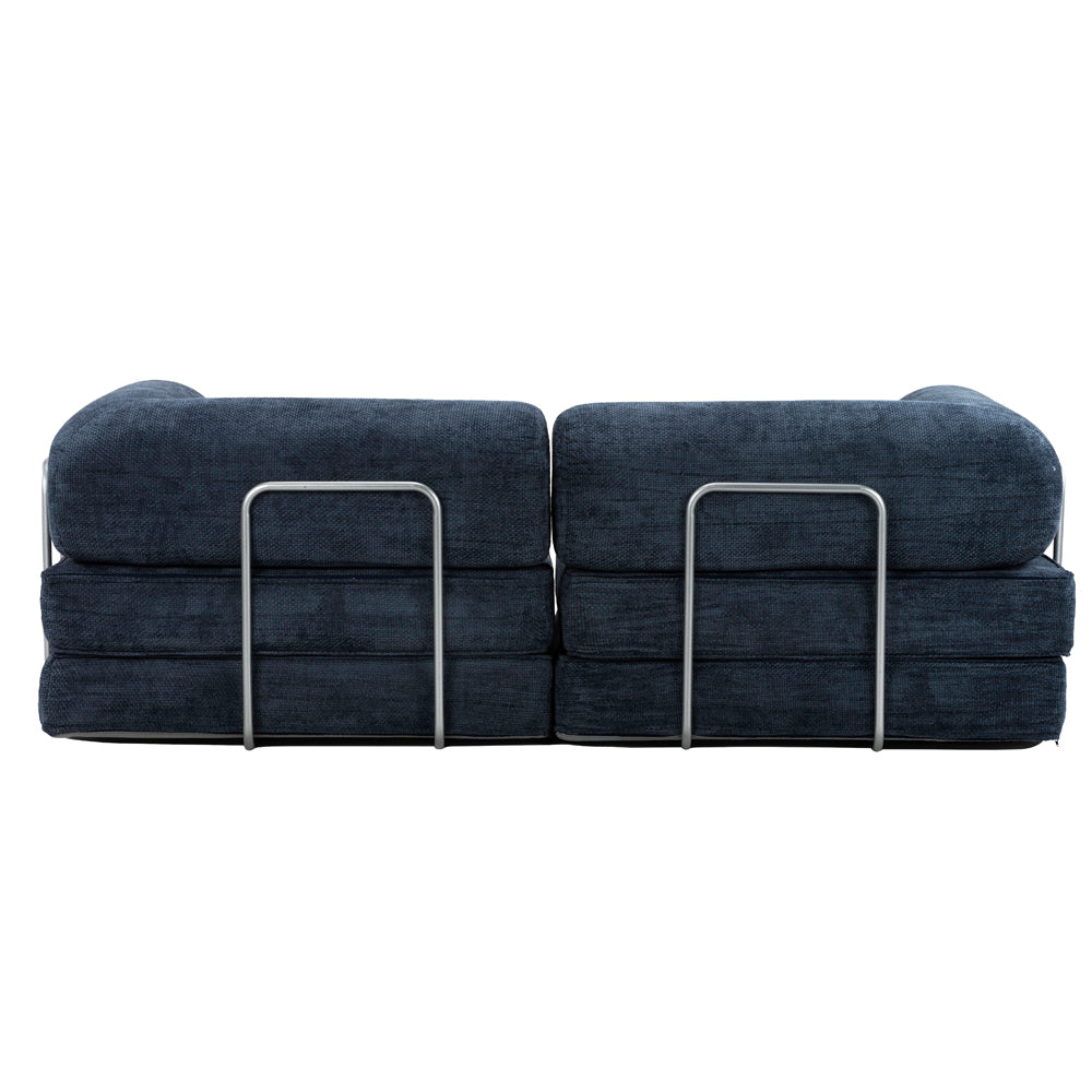 Hugspacee Velvet Compressed Daybed Large Lounge Sofa
