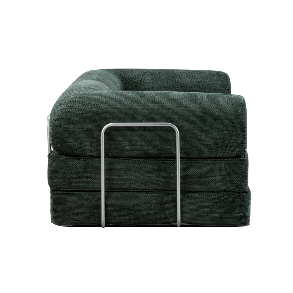 Hugspacee Velvet Compressed Daybed Large Lounge Sofa