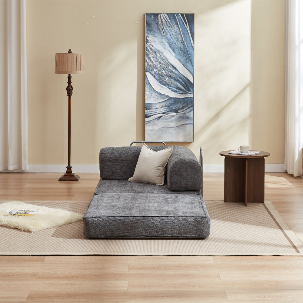 Hugspacee Velvet Compressed Daybed Large Lounge Sofa