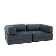 Hugspacee Corduroy Compressed Daybed Large Lounge Sofa