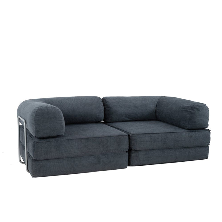 Hugspacee Corduroy Compressed Daybed Large Lounge Sofa