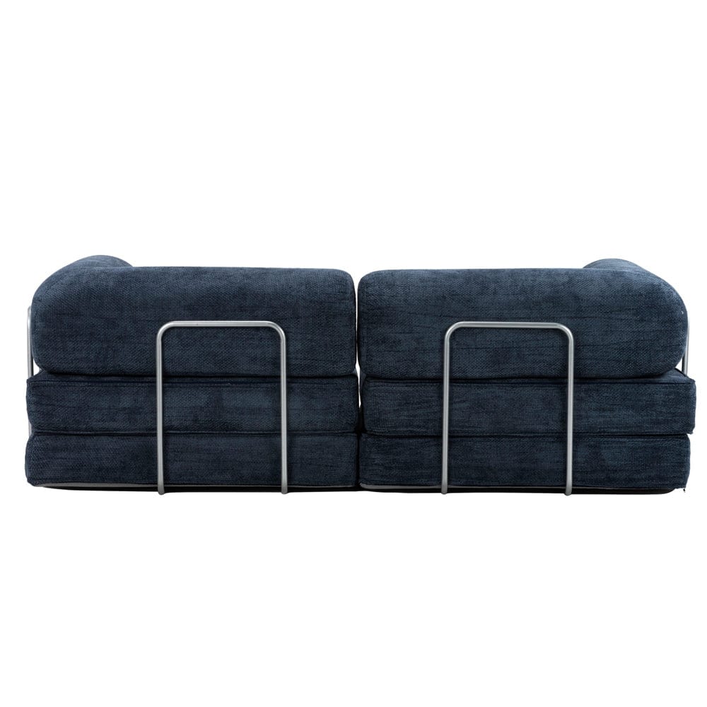 Hugspacee Velvet Compressed Daybed Large Lounge Sofa