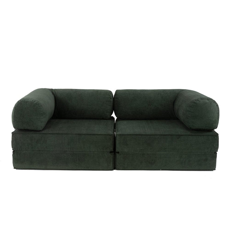 Hugspacee Corduroy Compressed Daybed Large Lounge Sofa