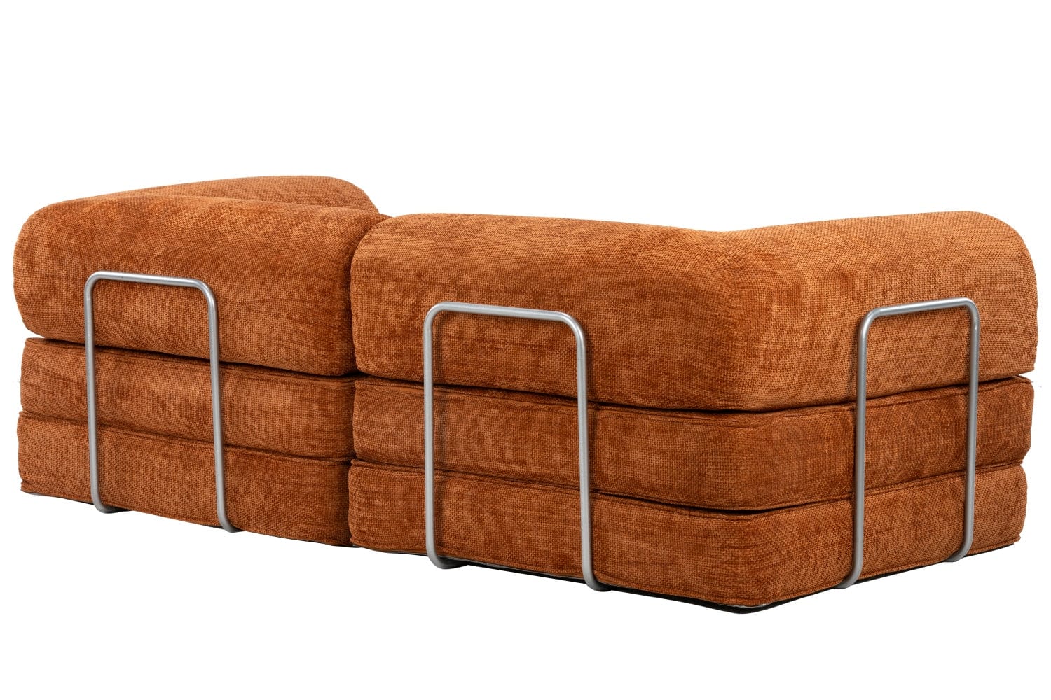 Hugspacee Velvet Compressed Daybed Large Lounge Sofa