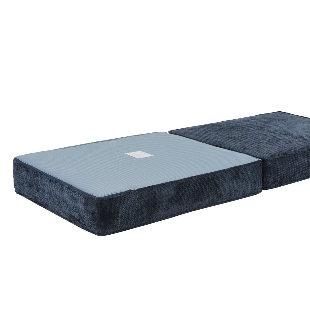 Hugspacee Velvet Corduroy Compressed Daybed Ottoman