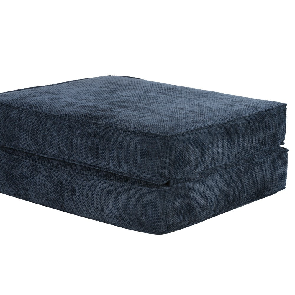 Hugspacee Velvet Corduroy Compressed Daybed Ottoman