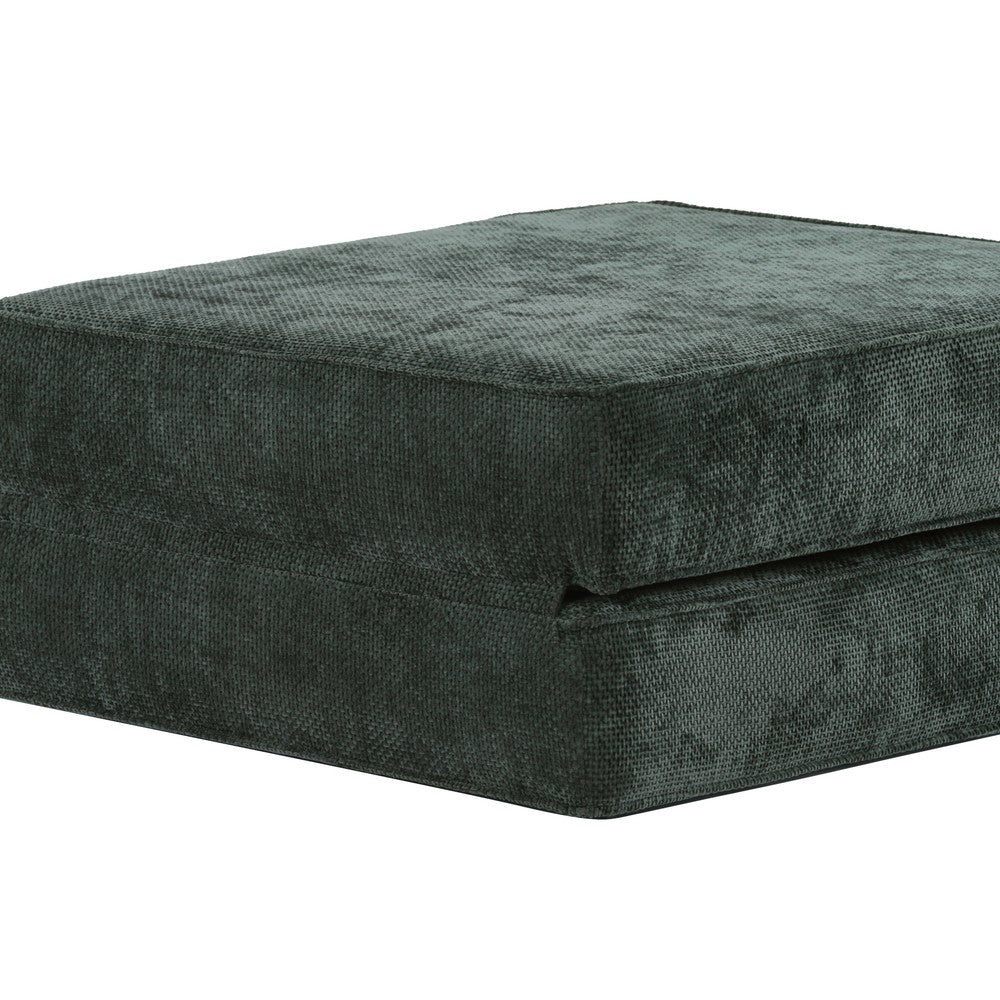 Hugspacee Velvet Corduroy Compressed Daybed Ottoman
