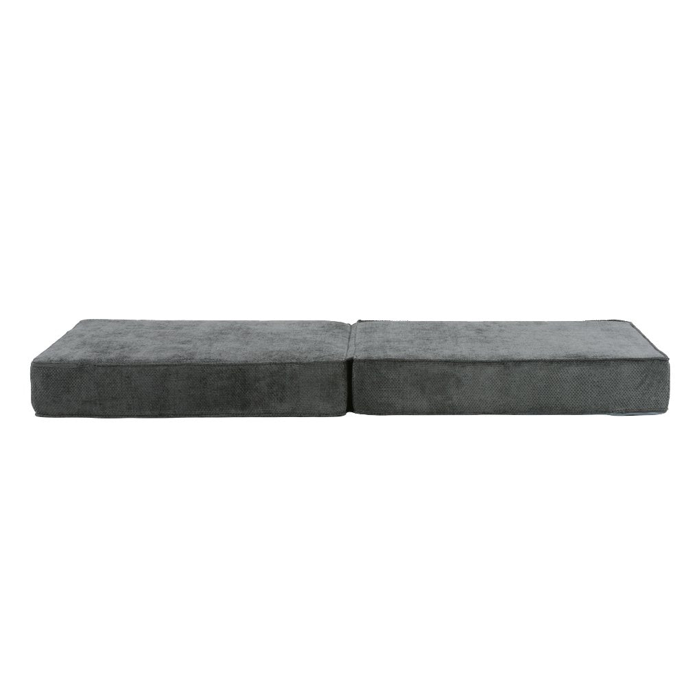 Hugspacee Velvet Corduroy Compressed Daybed Ottoman