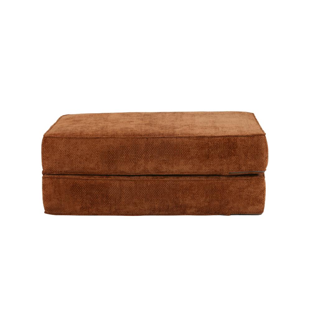 Hugspacee Velvet Corduroy Compressed Daybed Ottoman