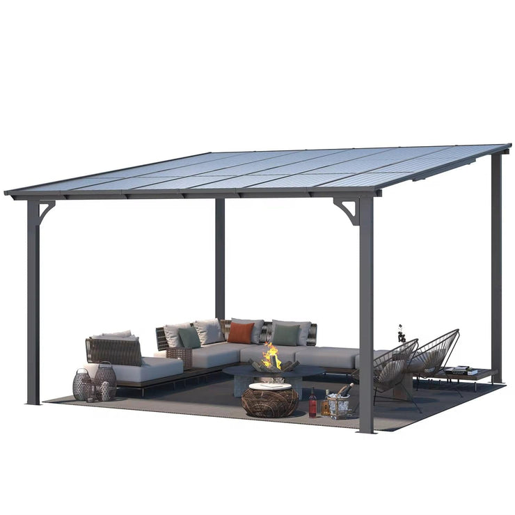 Nice Aluminium pergola Wall Gazebo Event Shelter For Garden Patio