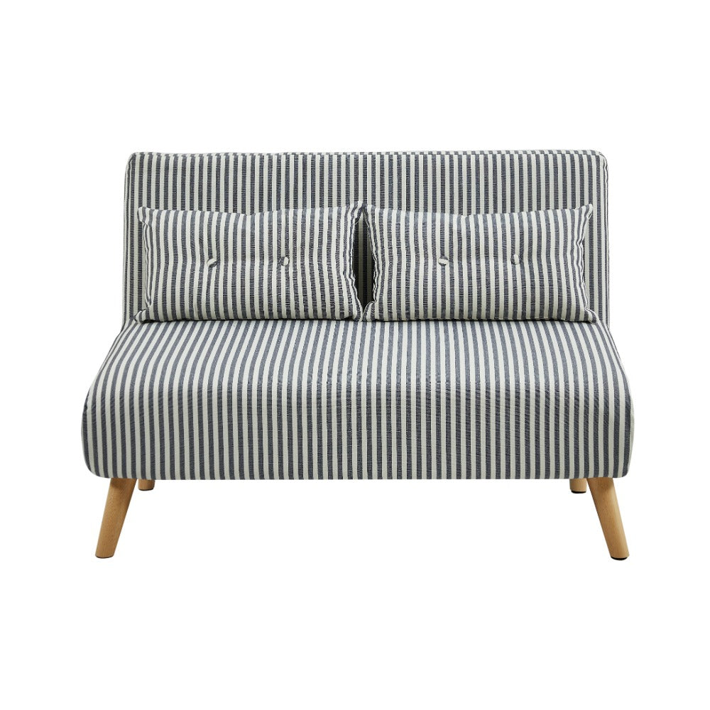 Jola Velvet Foldable 2 Seater Sofa Bed