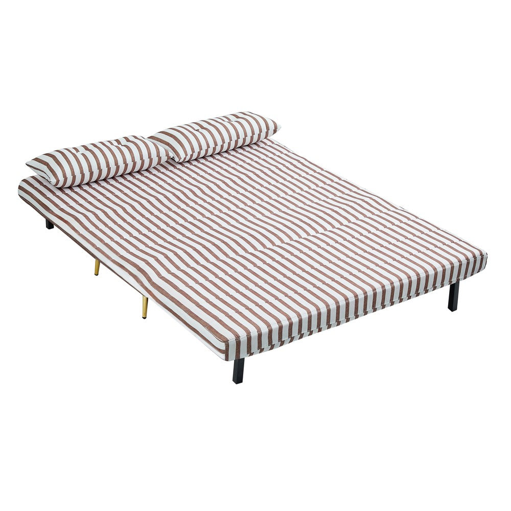 Jola x Large Velvet Foldable 2.5 Seater Sofa Bed with Pillows