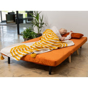 Jola Velvet Foldable 2 Seater Sofa Bed