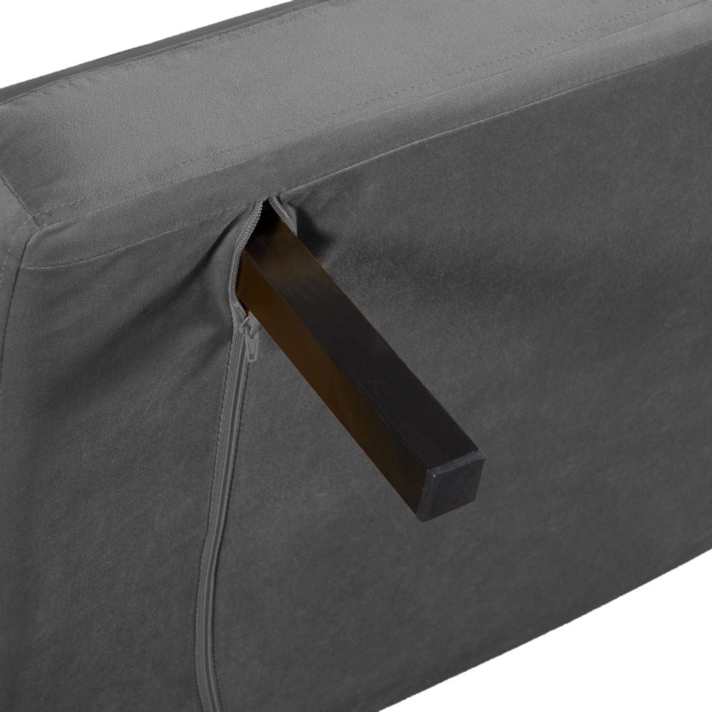 Jola x Large Velvet Foldable 2.5 Seater Sofa Bed with Pillows