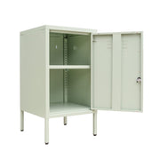 Lokki®  Night Stand Cabinet With Adjustable Shelf And Locker