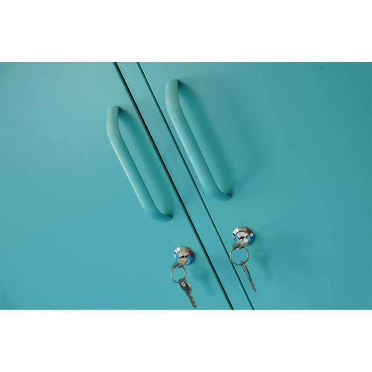 Lokki® 2 Doors Wardrobe Storage Locker cabinet With Adjustable Shelf
