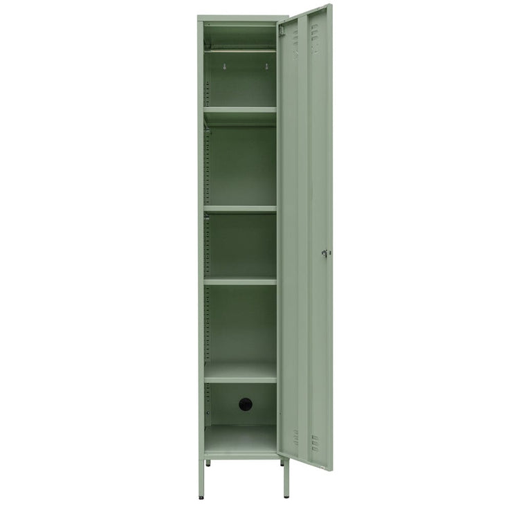 Lokki® Single Door Locker With Adjustable Shelf Storage Cabinet