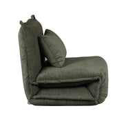 Lola Corduroy Foldable Sofa Bed with Pillows