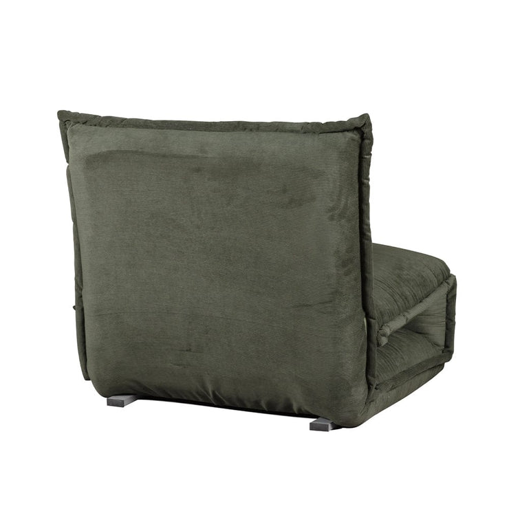 Lola Corduroy Foldable Sofa Bed with Pillows